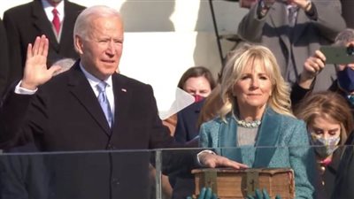 جو بايدن يؤدي اليمين الدستورية رئيسا للولايات المتحدة الأمريكية