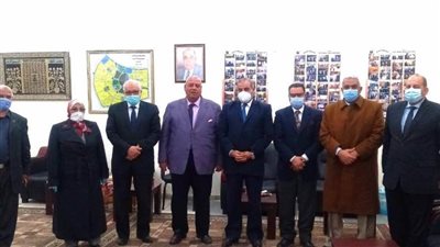 المحرصاوي ونادي أعضاء هيئة التدريس: نتعاون جميعًا لرفعة الجامعة