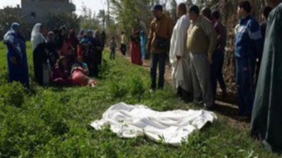 العثور على جثة لمزارع مذبوح وسط الزراعات في سوهاج