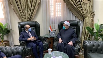 مفتي الجمهورية يستقبل السفير الأفغاني في القاهرة لبحث تعزيز التعاون الديني