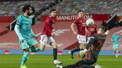 «صلاح» يُسجل هدفين أمام مانشستر يونايتد في ليلة وداع ليفربول كأس الاتحاد الإنجليزي