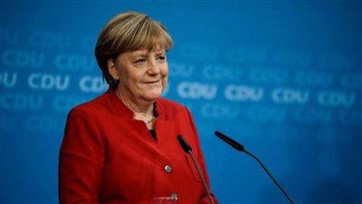 المستشارة الألمانية أمام 