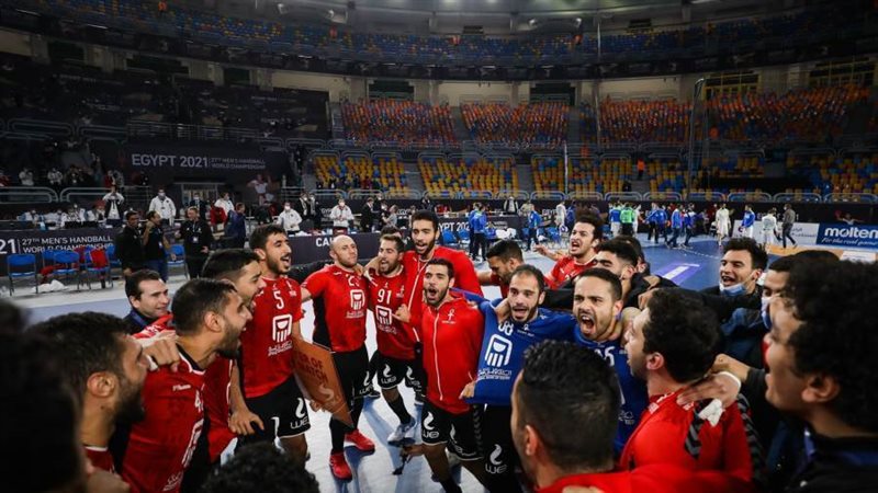 فرحة فراعنة اليد