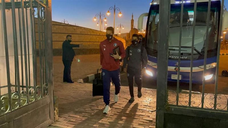 وصول لاعبي بيراميدز