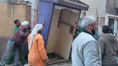 المنيا تنفذ قرارات إزالة الأكشاك المخالفة