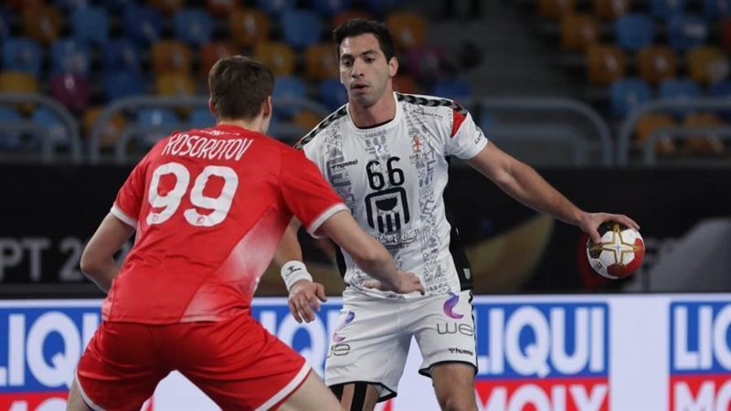 مباراة منتخب اليد