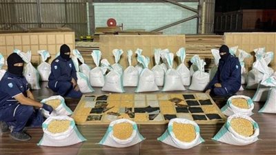 الجمارك السعودية تُحبط محاولة تهريب أكثر من 14 مليون حبة كبتاجون (صور)