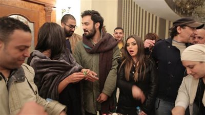 بالصور.. فركش تصوير فيلم 