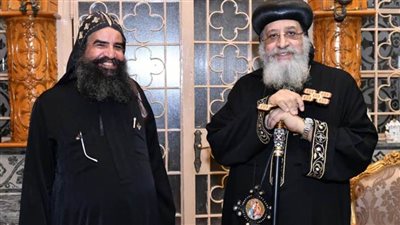 البابا تواضروس يستقبل كهنة دولتي قطر وجنوب السودان