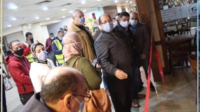 حملة مكبرة بحي المنتزه ثان للتأكد من تطبيق الإجراءات الاحترازية