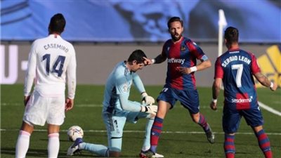 ليفانتي يفوز على ريال مدريد في الليجا