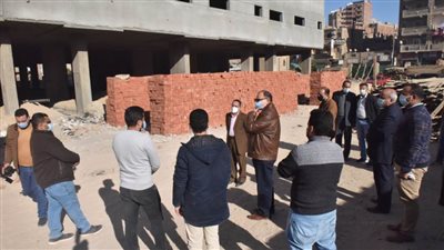 محافظ أسيوط يتفقد أعمال تنفيذ مستشفى منفلوط النموذجي الجديد