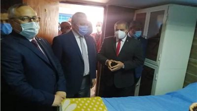 المحرصاوي وصديق يفتتحان سكن الأطباء بمستشفى الحسين الجامعي بسعة 250 سريرًا