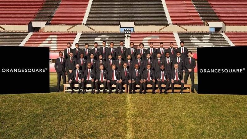 تصوير لاعبي الأهلي