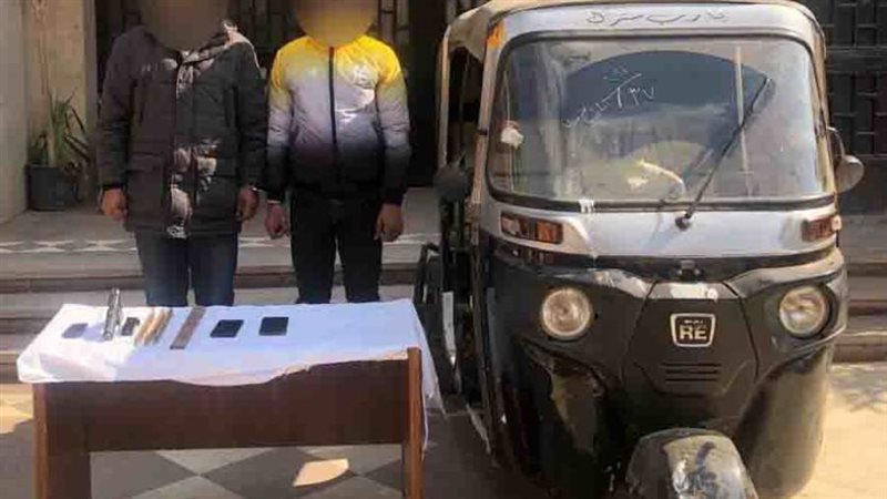 المتهمين بالقتل وسرقة