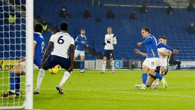 برايتون يقسو على توتنهام ويزيد أوجاعه بخسارة جديدة في البريمرليج