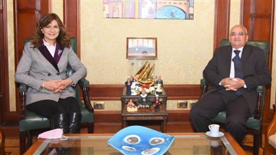 وزيرة الهجرة تستقبل رئيس 