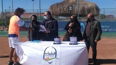 فوز شانتال ولاما بلقب السليمانية الدولية للتنس بحضور الشافعى 