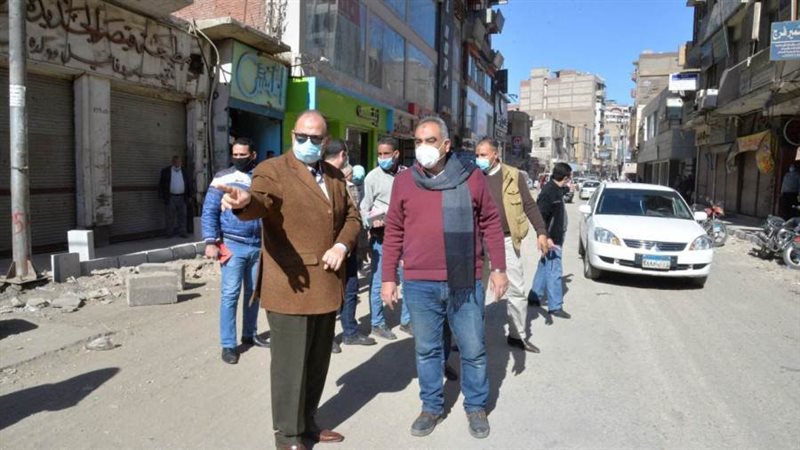 محافظ أسيوط يتفقد