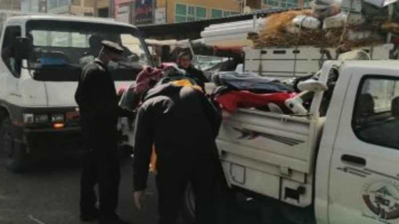 حملتين لإزالة الإشغالات