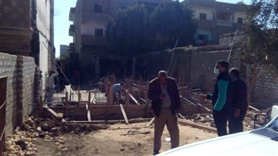 رصدتها المتغيرات المكانية.. إيقاف 5 حالات بناء مخالفة سمالوط