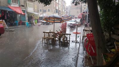 هطول أمطار غزيرة على مدن ومراكز البحيرة  