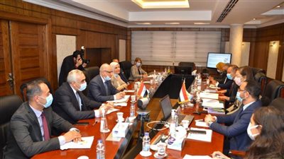 وفد عراقي يبحث مع وزيرة التخطيط أوجه التعاون