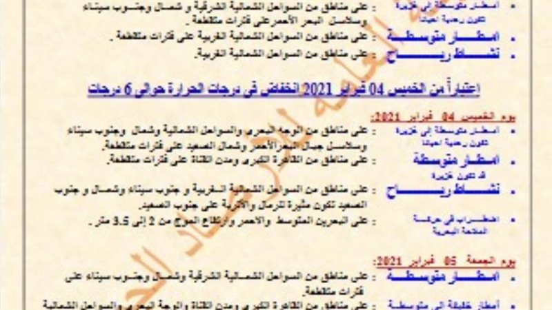 الأحوال الجوية