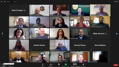 رئيس جامعة الإسكندرية يفتتح مشروع دمج أهداف التنمية المستدامة في الريف