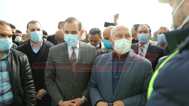 محافظ كفرالشيخ ووزير