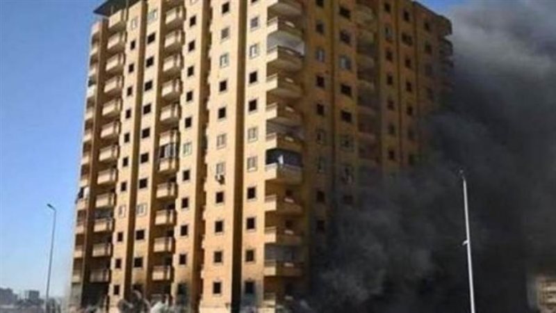 حريق عقار فيصل