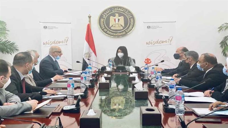 المشاط مع الوفد العراقي