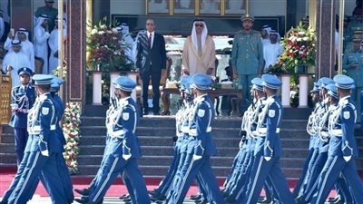 سيف بن زايد يشهد حفل تخريج كلية الشرطة