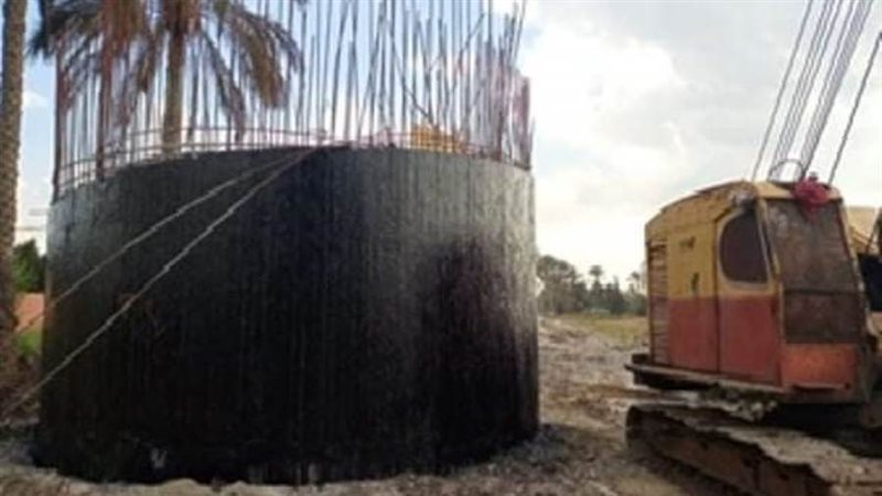 أعمال تنفيذ محطة