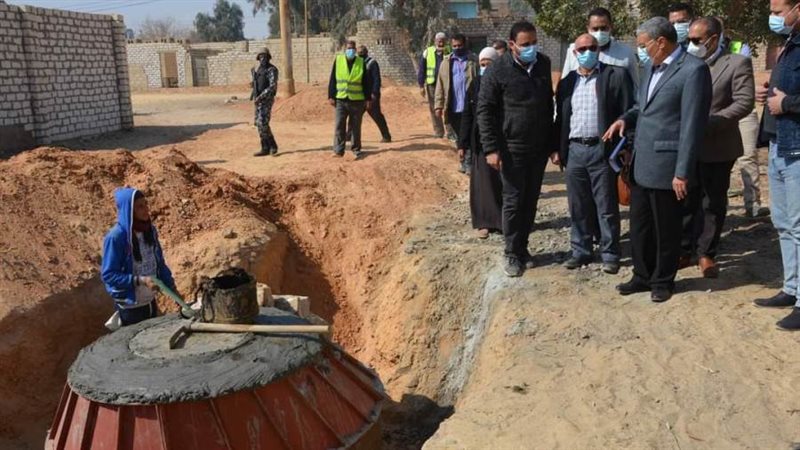 محافظ المنيا يتفقد