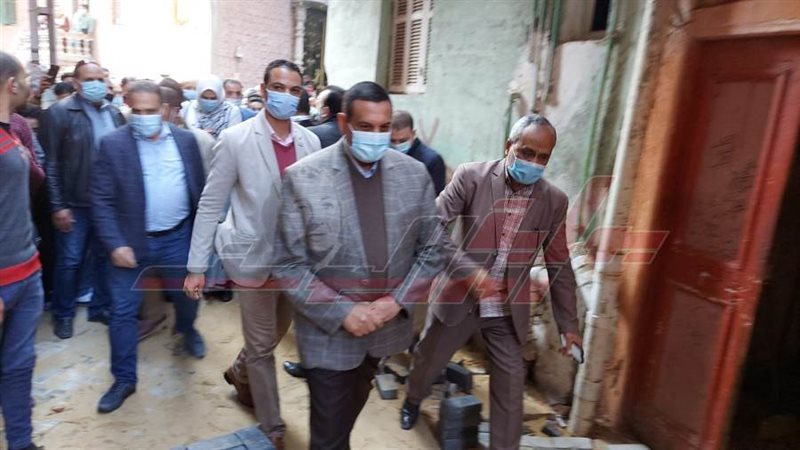 محافظة البحيرة يتفقد