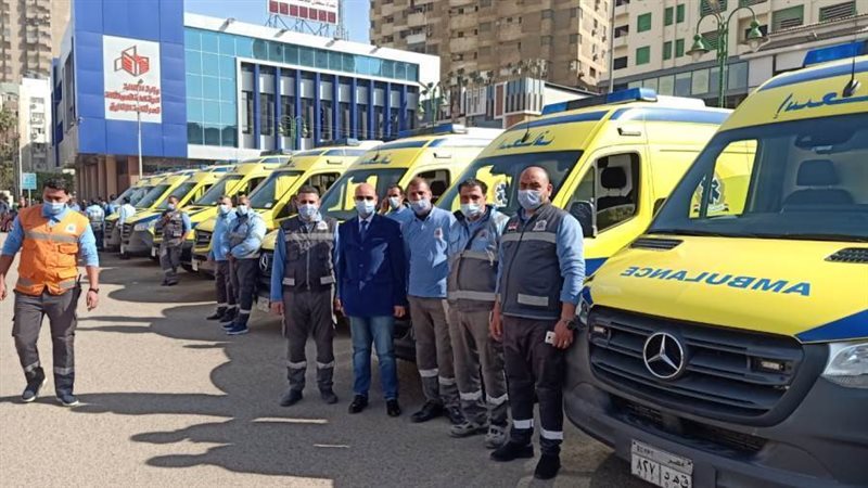 سيارات الإسعاف الجديدة