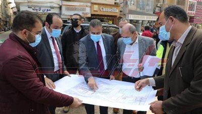 لمتابعة المشروعات.. محافظ المنوفية يتفقد شوارع شبين الكوم