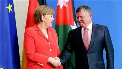 عاهل الأردن والمستشارة الألمانية يبحثان تعزيز التعاون الثنائي