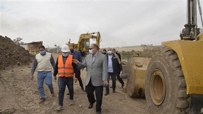 محافظ أسيوط يتفقد أعمال تنفيذ مشروع كوبري منقباد العلوي