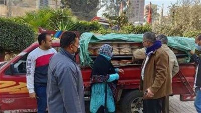 ضبط 9 آلاف رغيف خبز مدعم قبل تهريبه وبيعه بالسوق السوداء بالشرقية