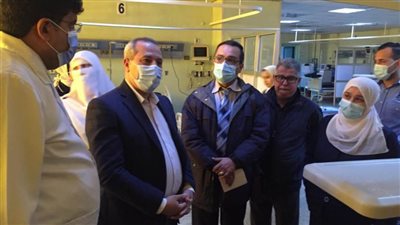 وكيل الصحة بالدقهلية يتفقد أماكن تطعيم المواطنين بلقاح فيروس كورونا