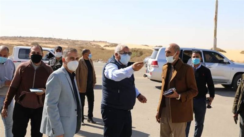 محافظ الوادى يتفقد