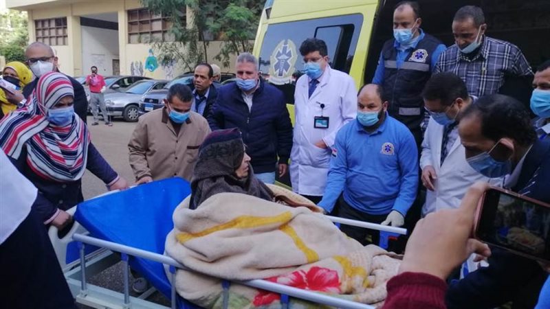 نقل المريضة