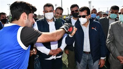 وزير الرياضة يشهد انطلاق المعسكر الثامن للاعبي المشروع القومي للموهبة والبطل الأولمبى