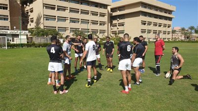 منتخب مصر للرجبي يخوض أول تدريباته بالأكاديمية البحرية استعدادًا للبطولة العربية .. صور 