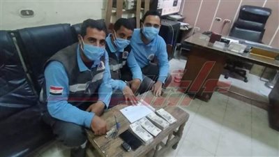 مسعفو المنيا يعثرون على 68 ألف جنيه و3 هواتف محمولة بحوزة متوفى