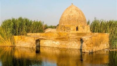 الآثار تبدأ مشروع فك ونقل مشهد آل طباطبا بعين الصيرة