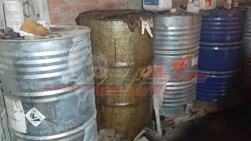 ضبط مصنع مخصبات زراعية