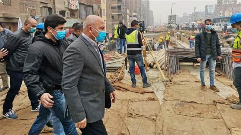 وزير النقل يتفقد